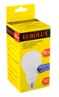 Лампа светодиодная Eurolux LL-E-A80-25W-230-6K-E27  76/2/78