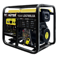 Электрогенератор дизельный LDG 7000LXА Huter  64/2/8