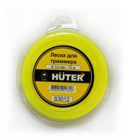 Леска Huter S3012 для триммера, 3 мм, звезда  71/2/2