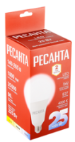 Лампа светодиодная Ресанта LL-R-A95-25W-230-4K-E27  76/1/77