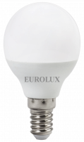 Лампа светодиодная EUROLUX LL-E-G45-7W-230-2,7K-E14  76/2/5