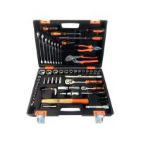 Набор инструментов, 1/2", 1/4", CrV, пластиковый кейс 76 предмета Вихрь  73/6/7/4