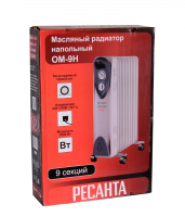 Масляный радиатор РЕСАНТА ОМ-9Н  67/3/8