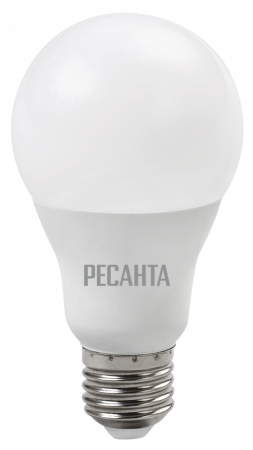 Лампа светодиодная РЕСАНТА LL-R-A65-15W-230-3K-E27  76/1/19