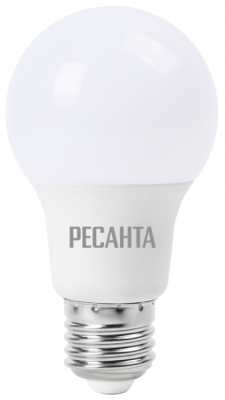 Лампа светодиодная РЕСАНТА LL-R-A60-7W-230-4K-E27  76/1/12