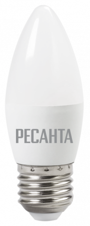 Лампа светодиодная РЕСАНТА LL-R-C37-6W-230-3K-E27  76/1/9