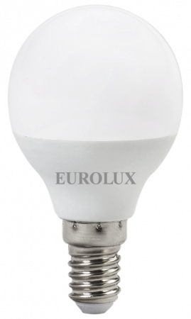Лампа светодиодная EUROLUX LL-E-G45-7W-230-4K-E14  76/2/6