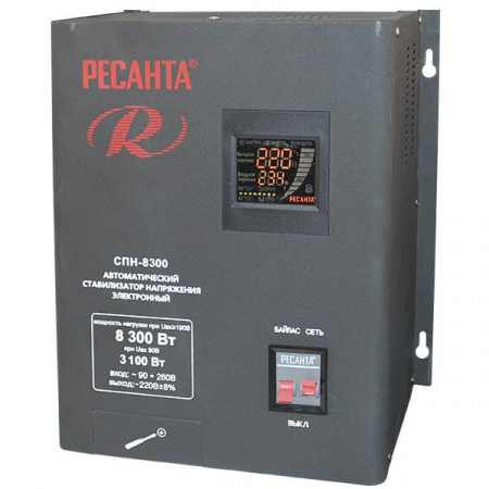 Стабилизатор напряжения Ресанта СПН-8300  63/6/27